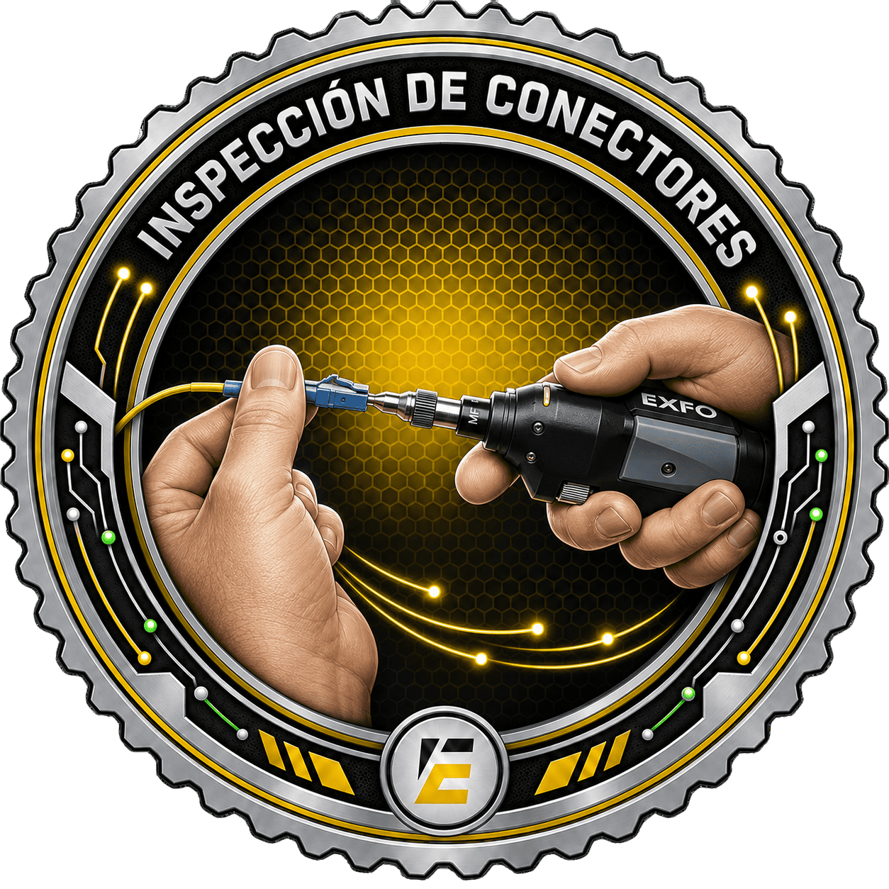 Inspección de conectores ópticos